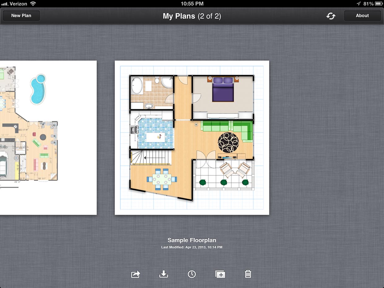Floorplans for iPad review Design beautiful detailed