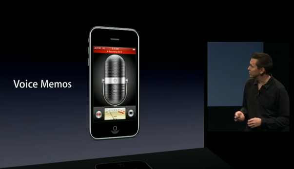 iPhone 3.0: Apple Creates new Voice Memos App | iMore