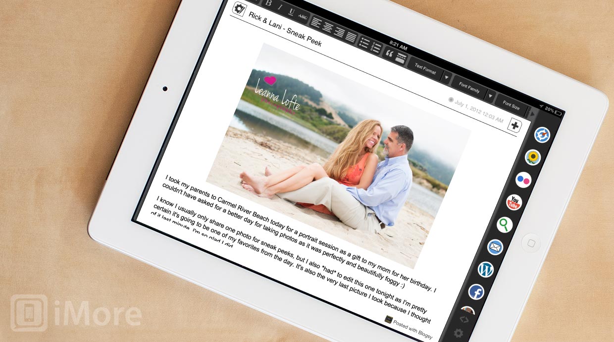 Blogsy: Bloguea desde tu iPad!