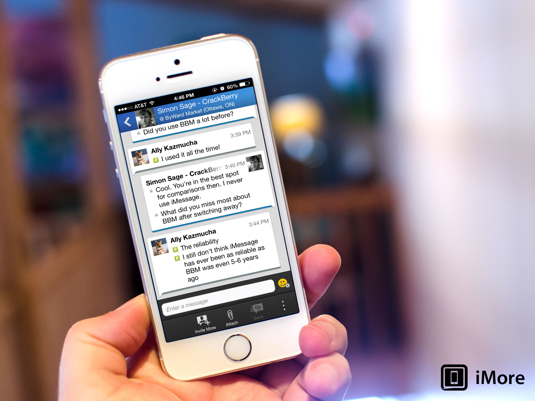 How to set up and start using BBM for iPhone iMore