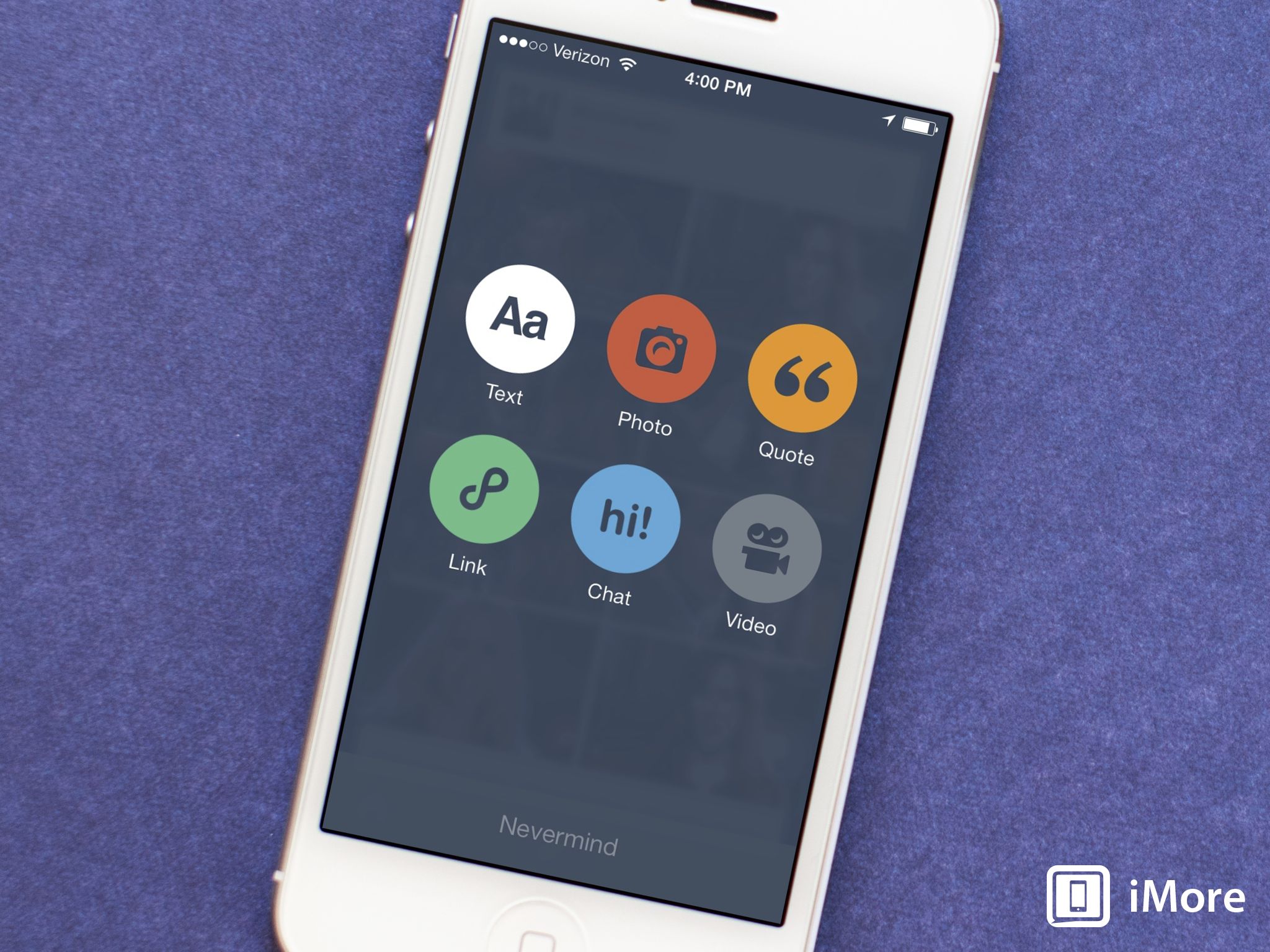 Tumblr app refreshed and reorganized for iOS 7