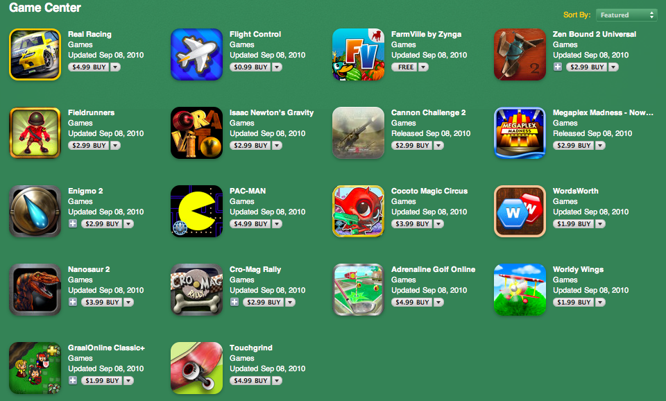 App Store adds Game Center games section | iMore