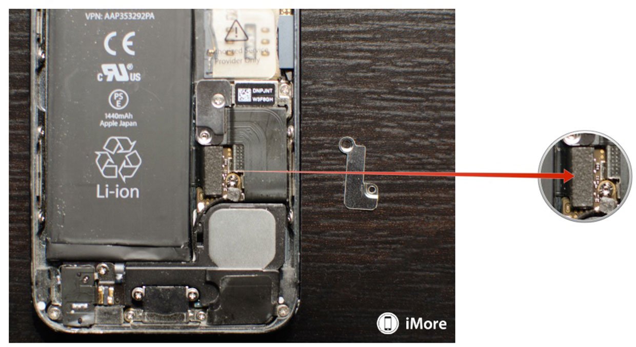 Iphone Broken Battery Connector, Iphone, Wiring Diagram ...