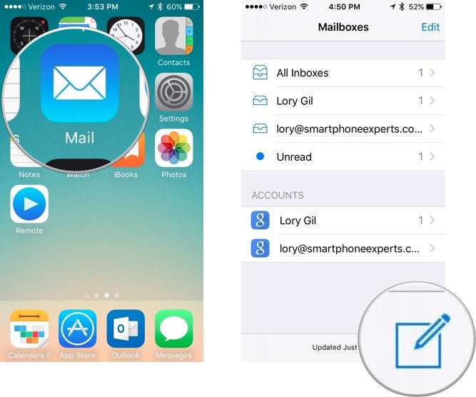 How to remove recent contacts in the Mail app for iPhone