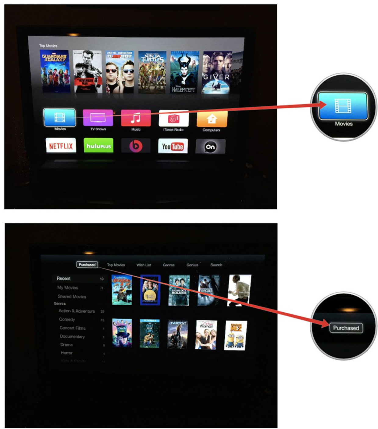 How to stream music, movies, and TV shows to the Apple TV with iTunes in the Cloud | iMore1240 x 1405