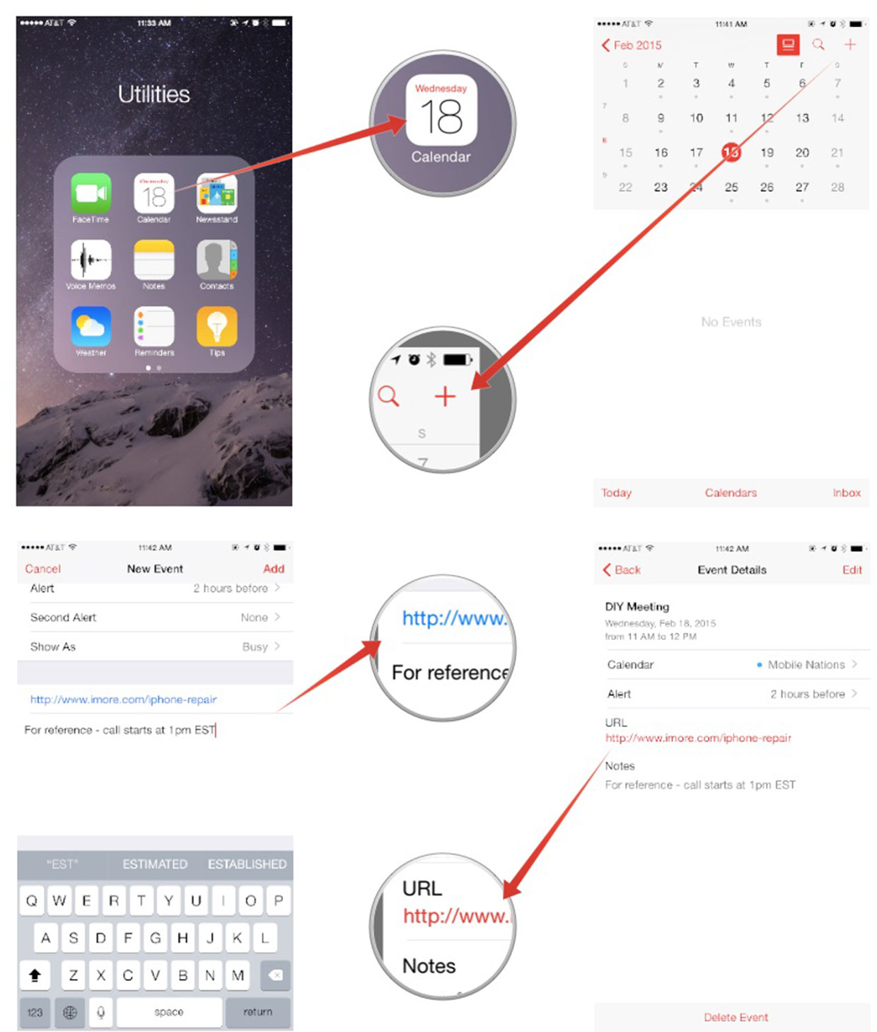 How to use notes and links in Calendar for iPhone and iPad iMore