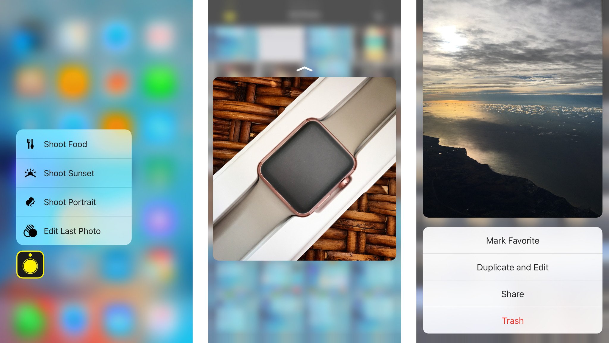 [iOS App] 10 ứng dụng hoạt động tốt với 3D Touch trên iPhone 6s/6s Plus Slide-3d-touch-hipstamatic-screens