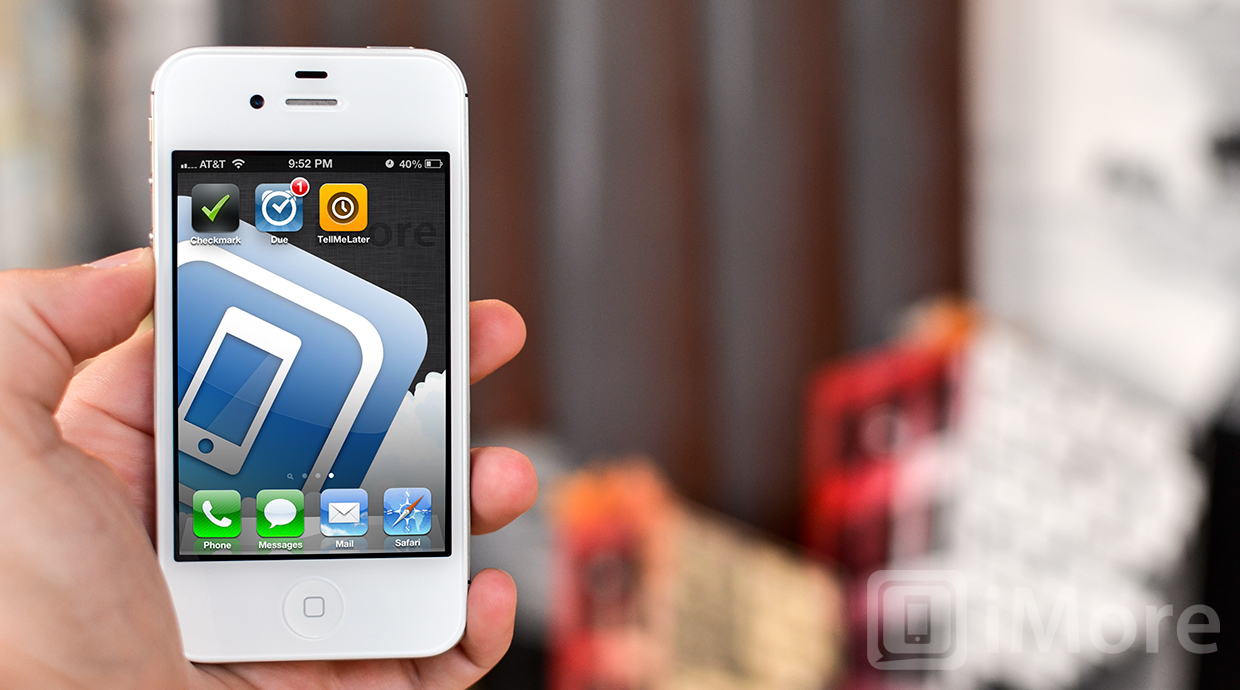 Checkmark vs. Due vs. TellMeLater: iPhone reminder app shootout!