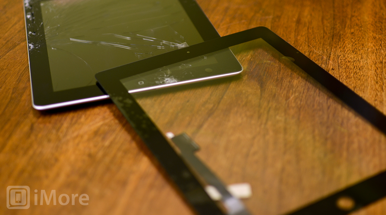 How to replace a cracked screen on the new iPad