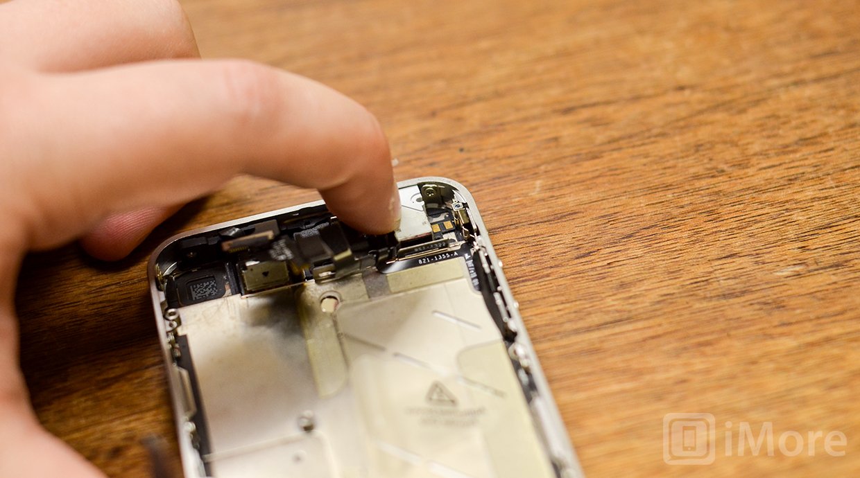 iPhone 4 заменить разъем для наушников