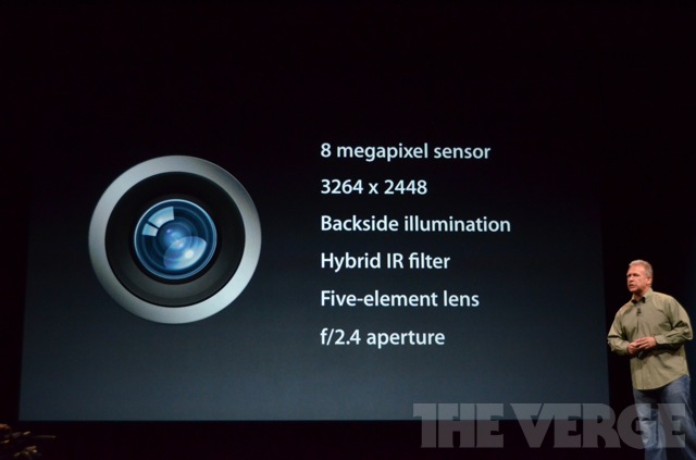 iPhone 5 camera updated to feature sapphire crystal and beter low light handling