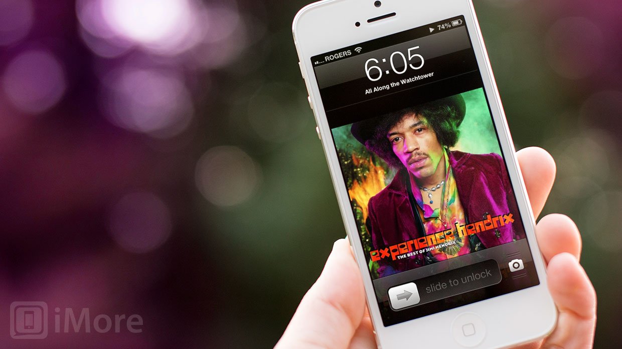 iPhone 5 nitpicks: Album art not centered on Lock screen