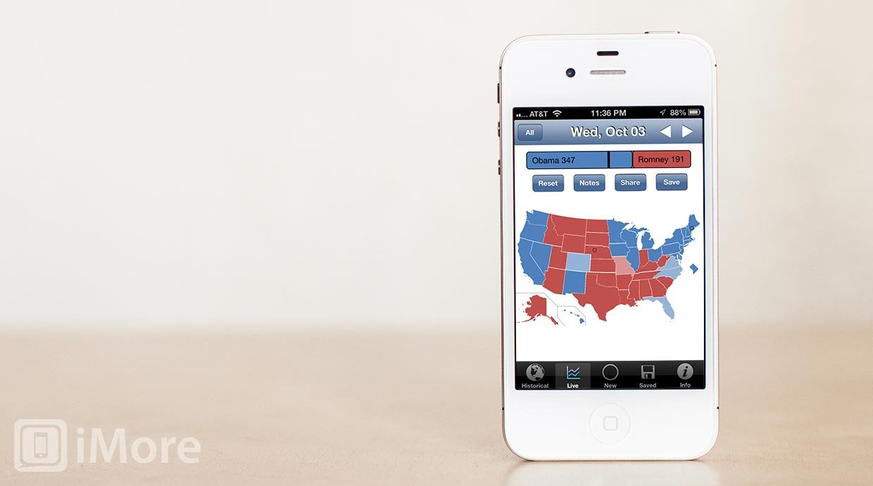 Best apps to track the 2012 Presidential Election results