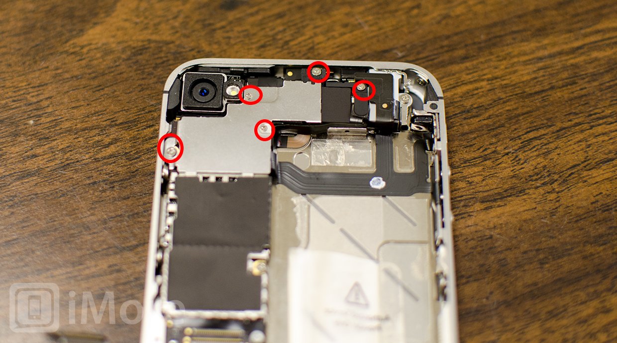 iphone 4s logic board shield removal