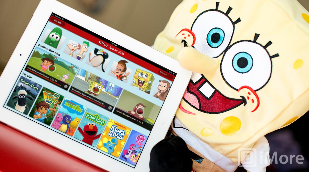 Netflix Just for Kids now available on iPad
