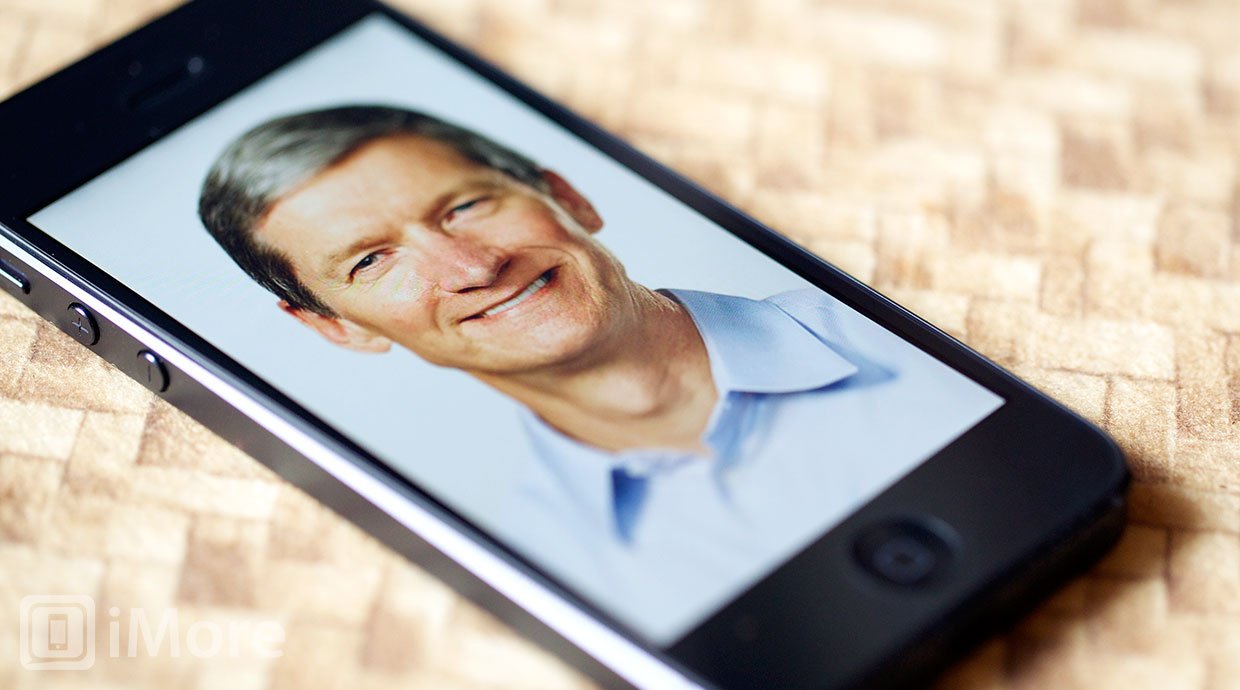 Tim Cook gets interviewed, is about as candid as you would expect