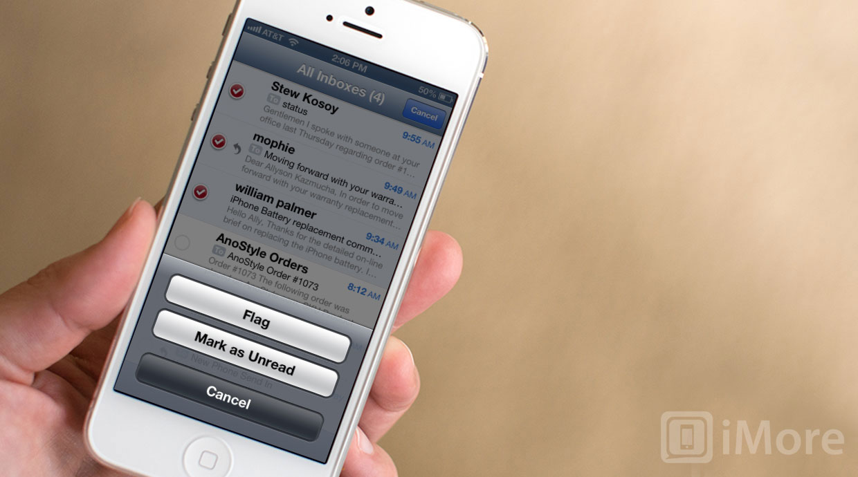 How to mark an email as unread on your iPhone and iPad