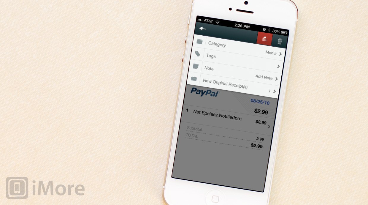 Best app to keep track of receipts on your iPhone