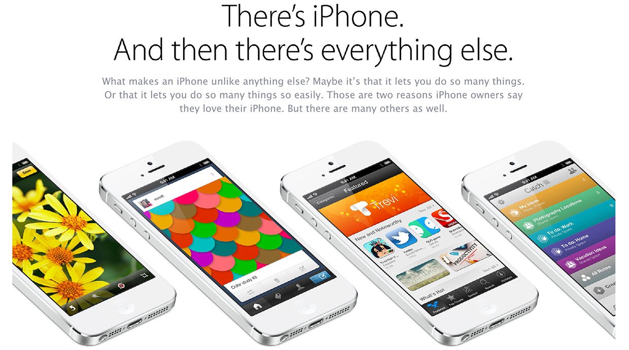 Apple adds new webpage, sends out emails telling us why people love iPhones... more than other phones