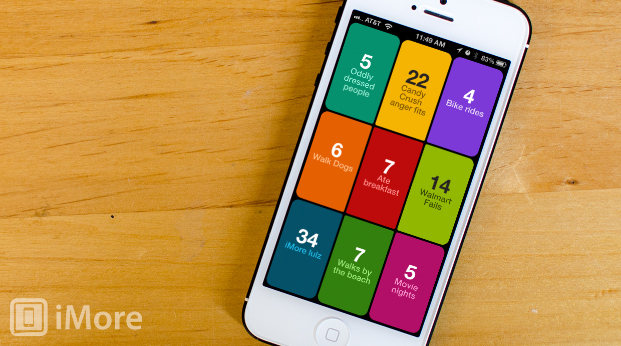 Bean - A Counting App for iPhone review: Keep track of counts for anything you&#39;d like