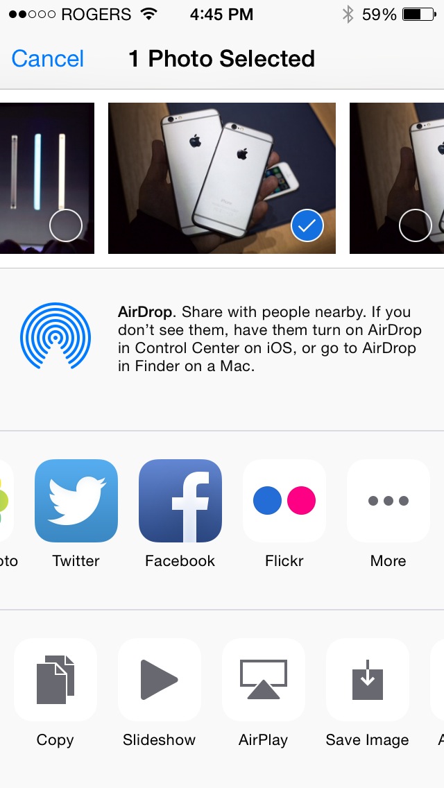 iOS 8 Sharing Extensions