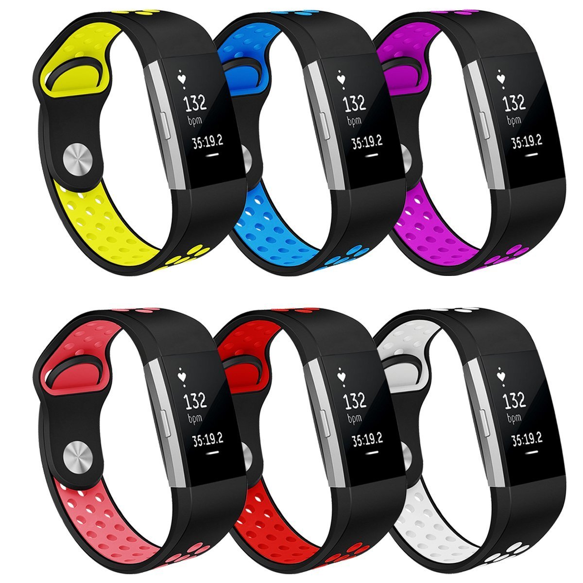 fitbit charge hr 2 bands