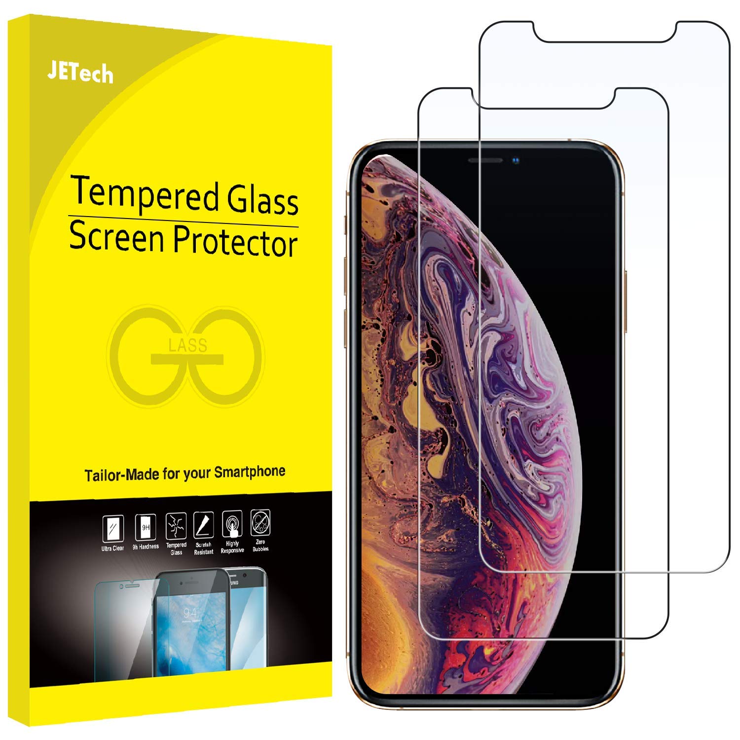 JETech Screen Protector for Apple iPhone