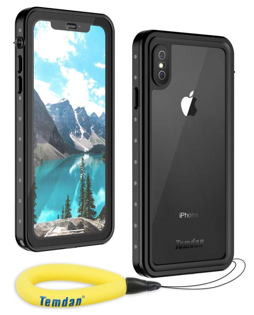 TEMDAN iPhone XS Max waterproof case