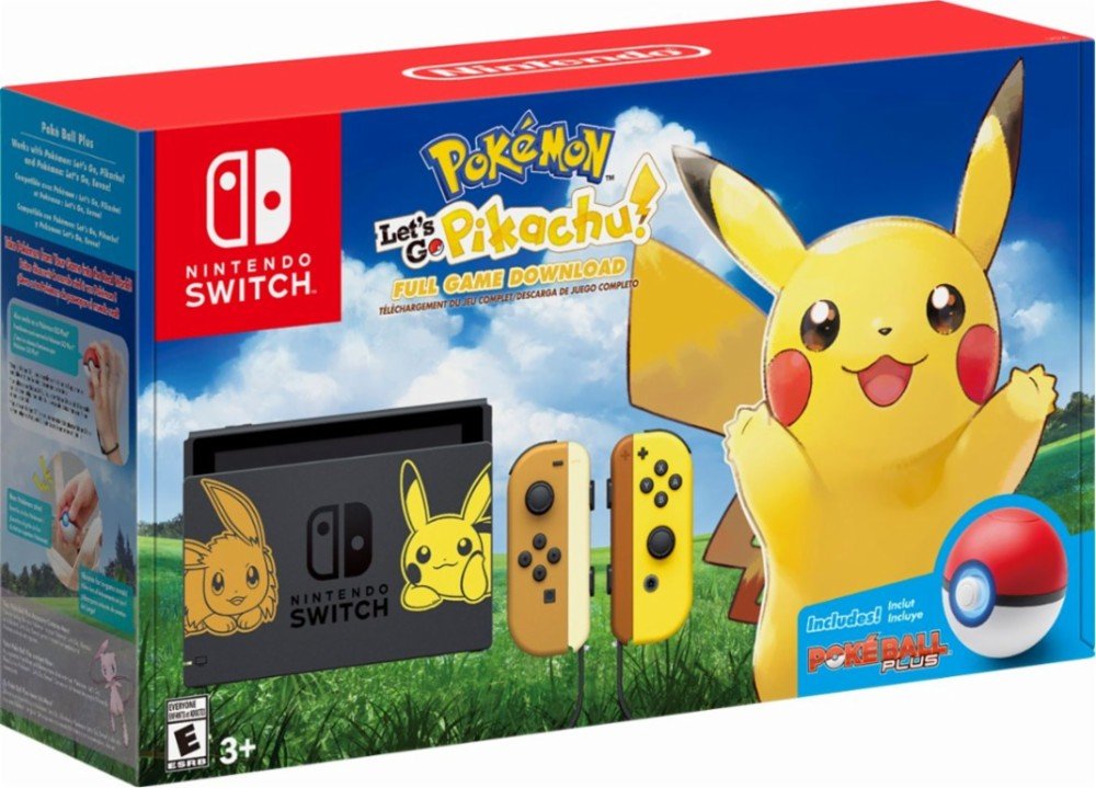 Pokémon: Come on, Pikachu!  and Let's Go, Eevee Switch