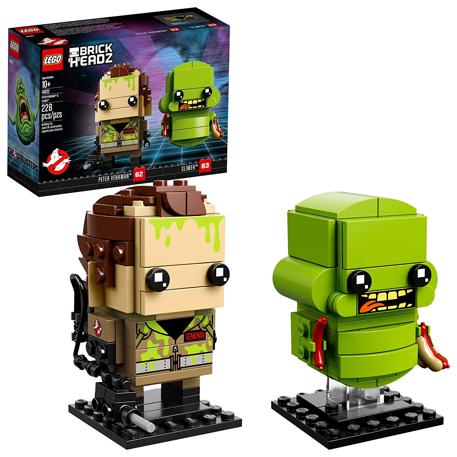 LEGO BrickHeadz Ghostbusters Venkman and Slimer (41622)