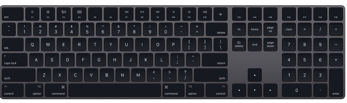 magic keyboard with numeric keypad
