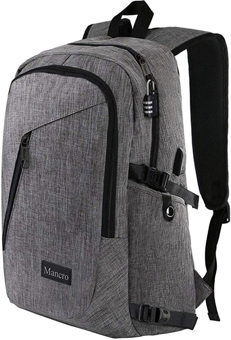 New Vertex 15" Laptop MacBook Pro Rugged Black Backpack II Work or School