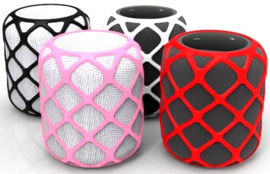 TenCloud Silicone HomePod Case in multiple colors