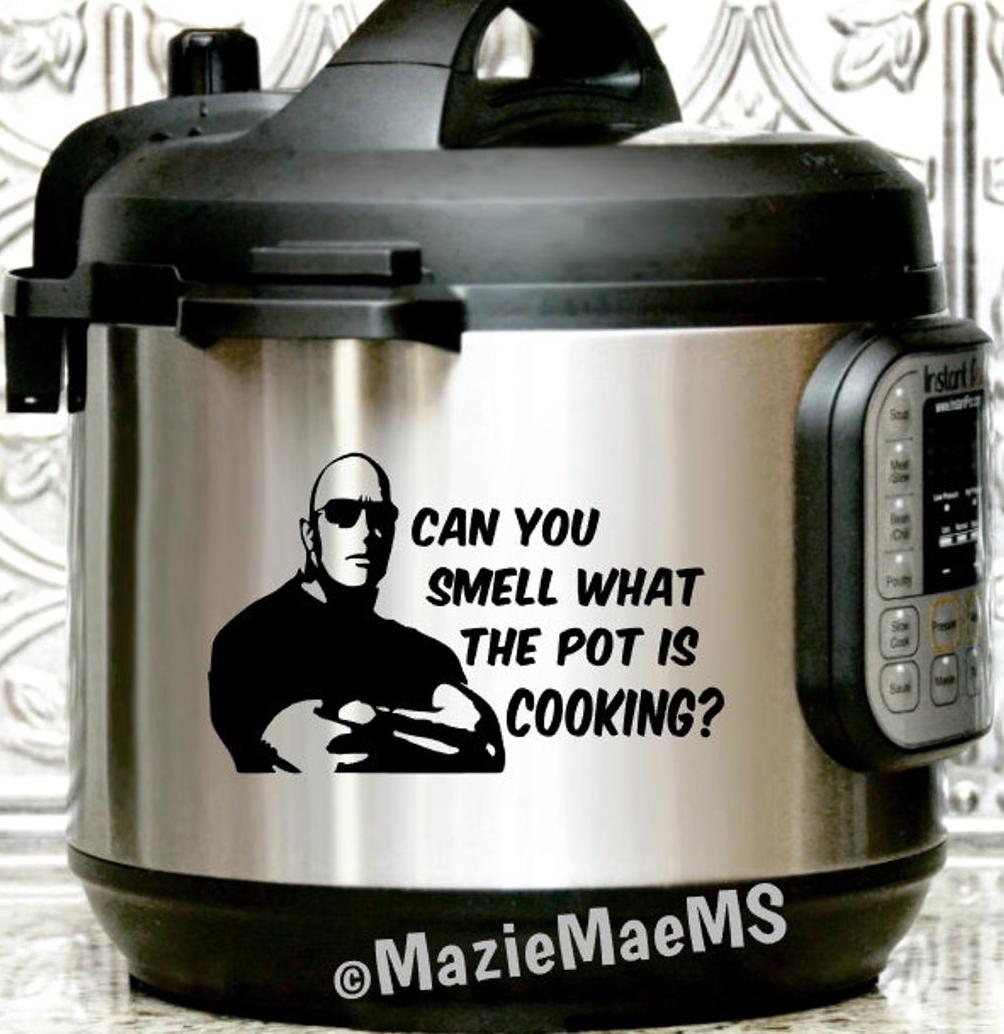 Can you smell what the Pot is cooking decal