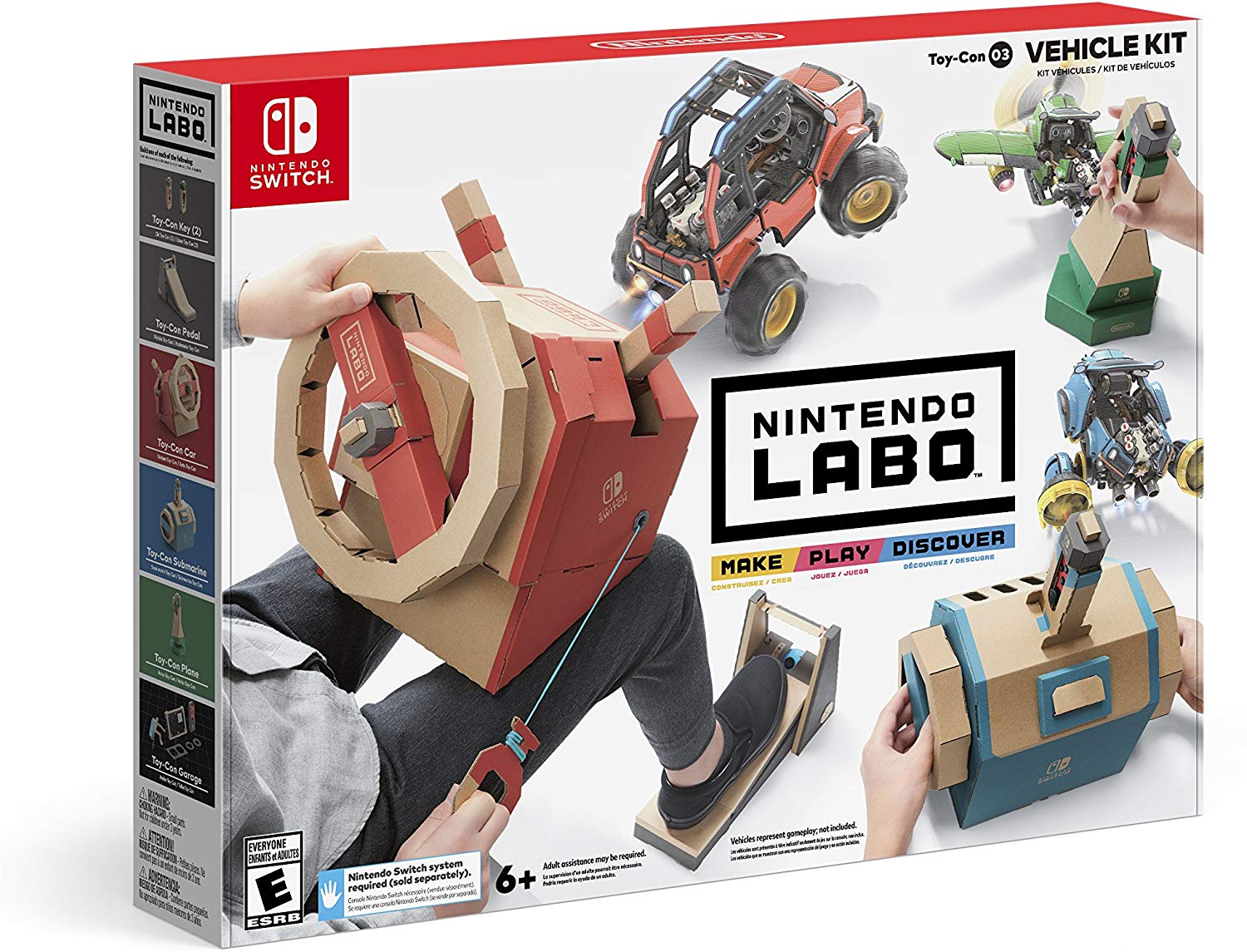 Nintendo Labo vehicles kit