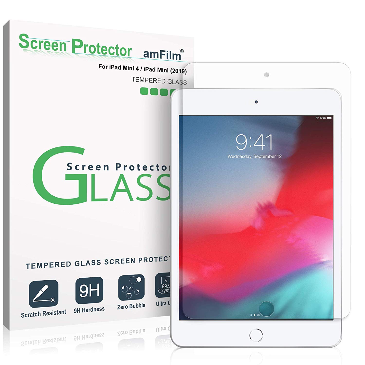 amFilm iPad mini 5 screen protectors
