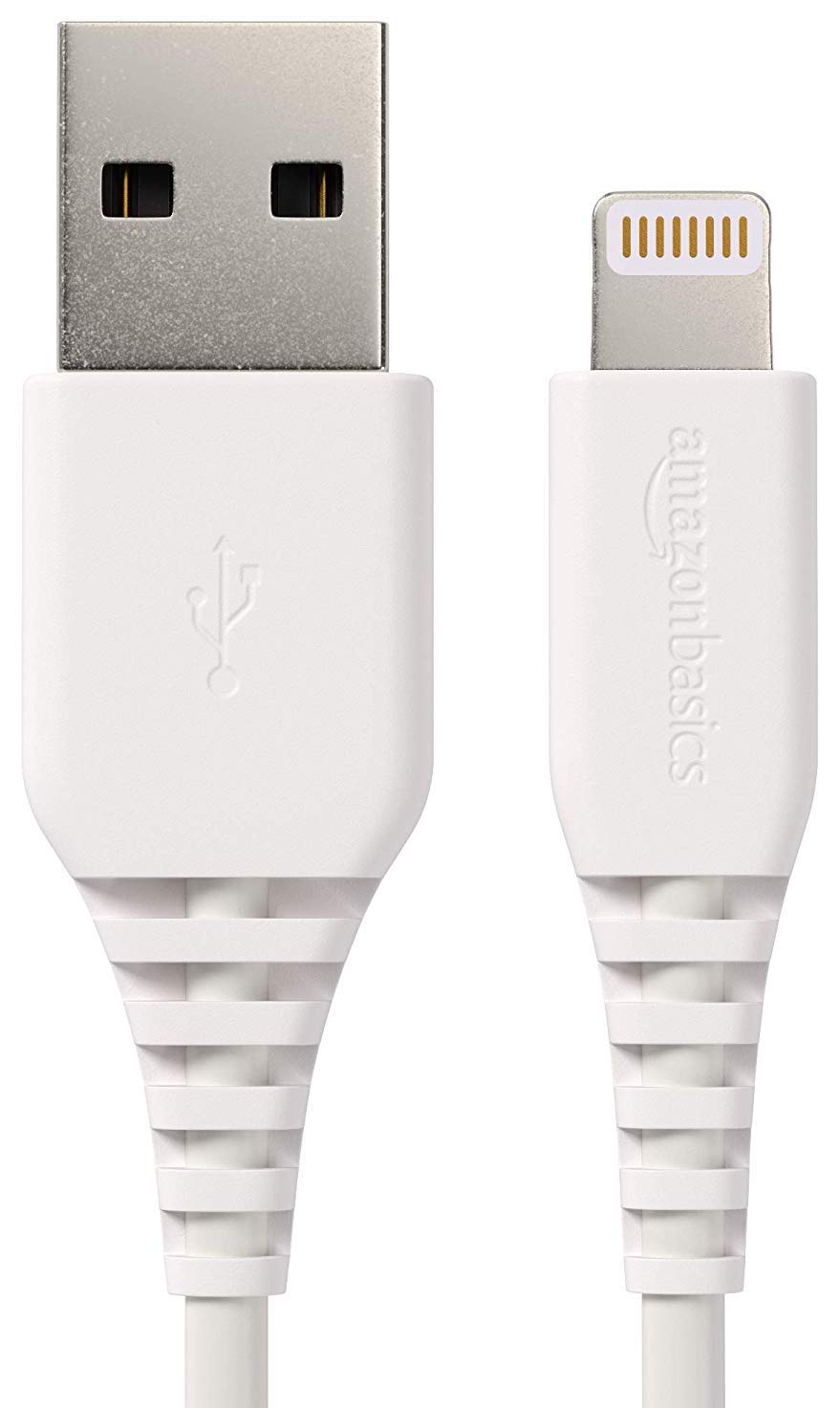 AmazonBasics white basic lightning cable