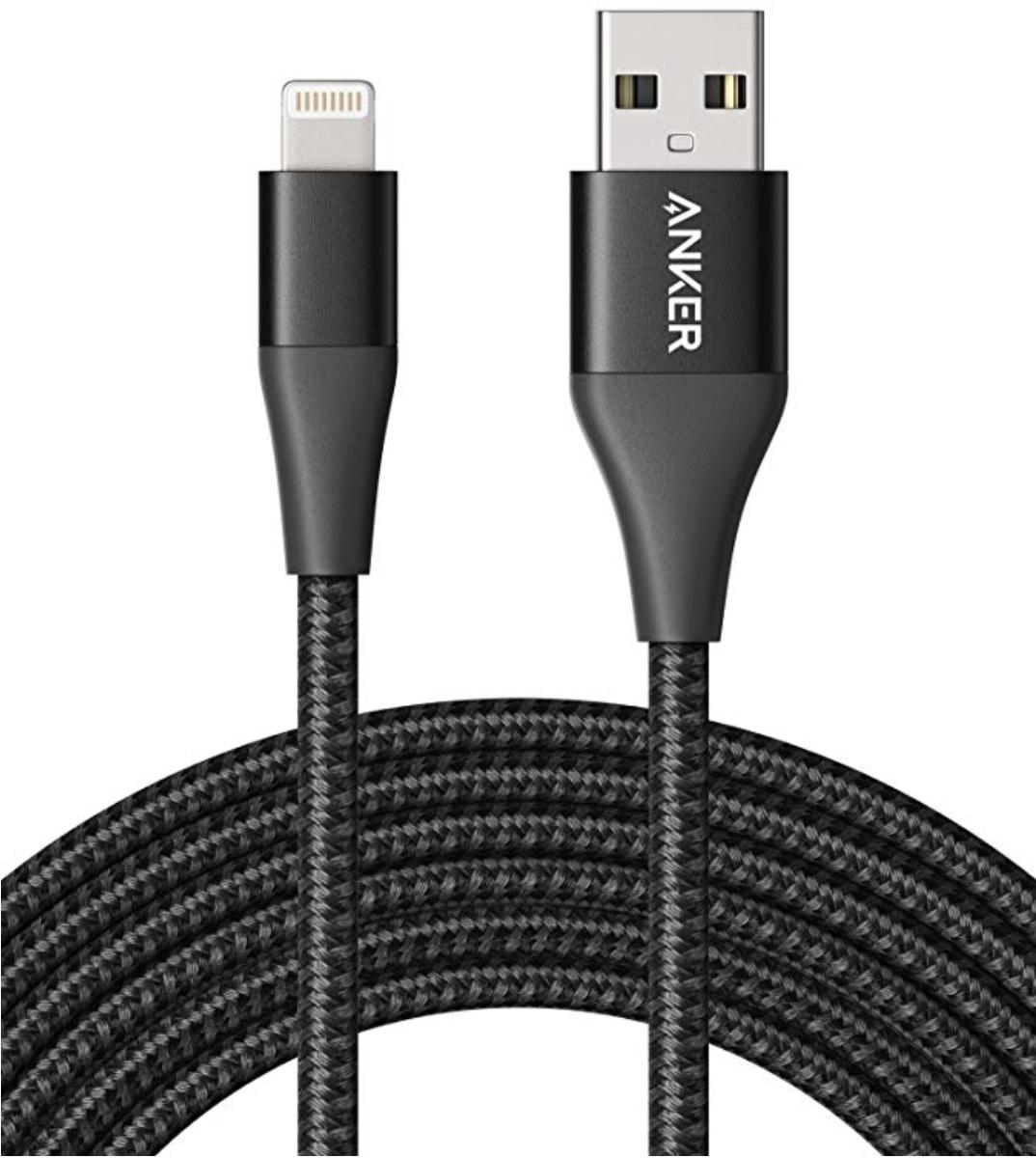 Lightning USB Data Charger Cable i Phone iPad Air Mini Auto Poweroff Nylon+Alumn 