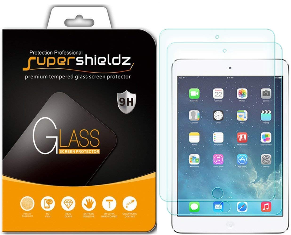Anti-Glare Anti-Fingerprint and Bubble-Free Screen Protector For ipad Mini 1/2/3