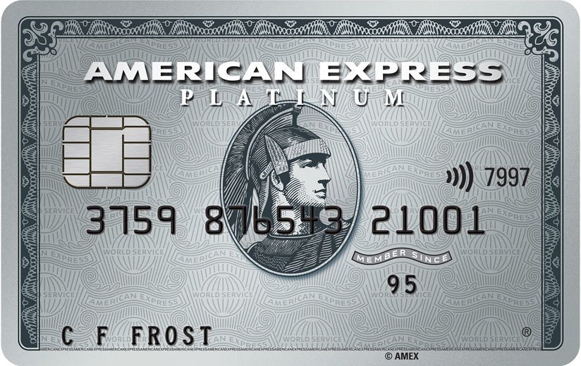 American Express Platinum credit card