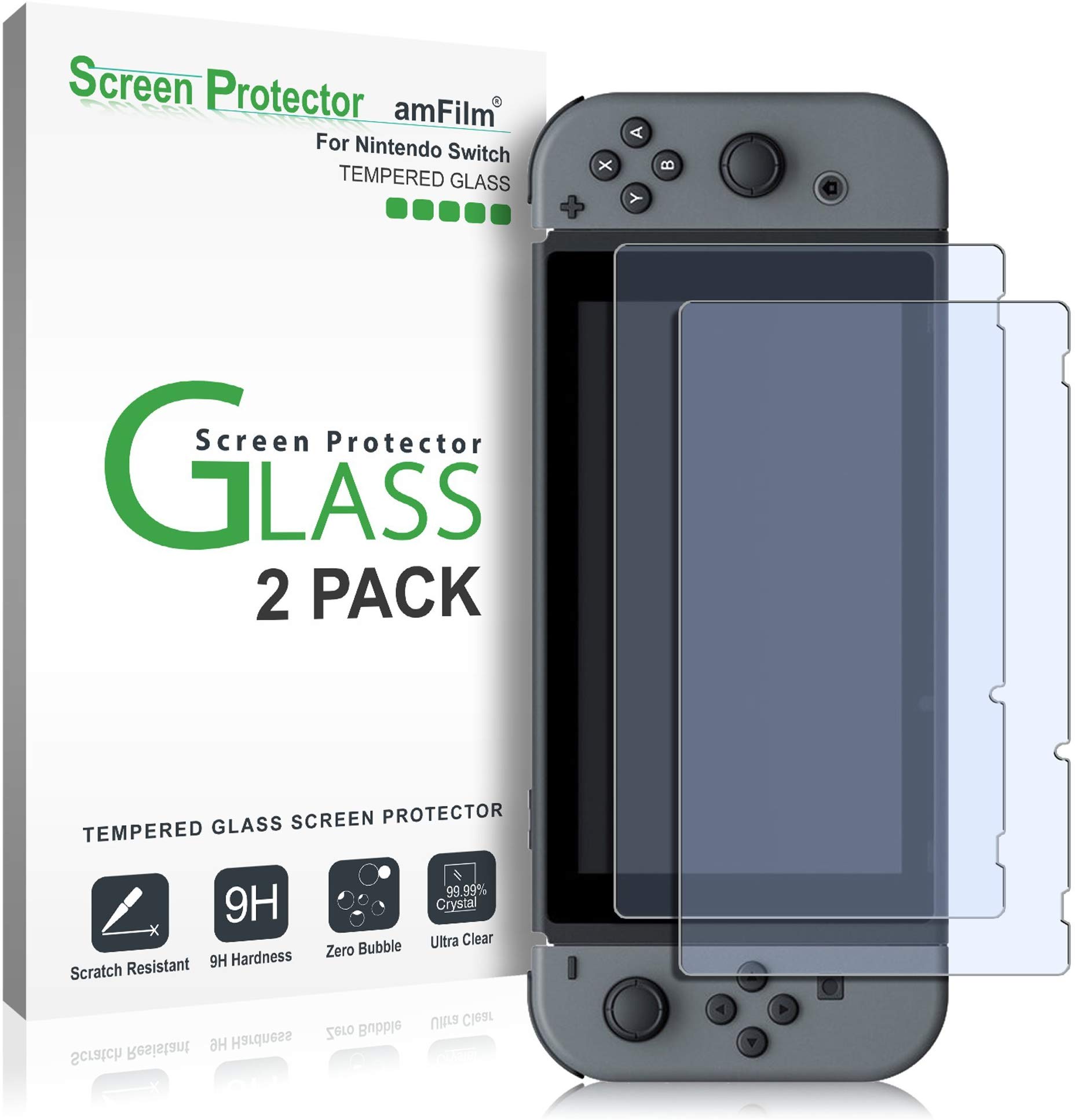 amFilm screen protector for Nintendo Switch