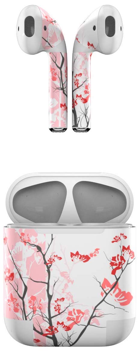 Pink Tranquility Cherry Blossom AirPod Sticker
