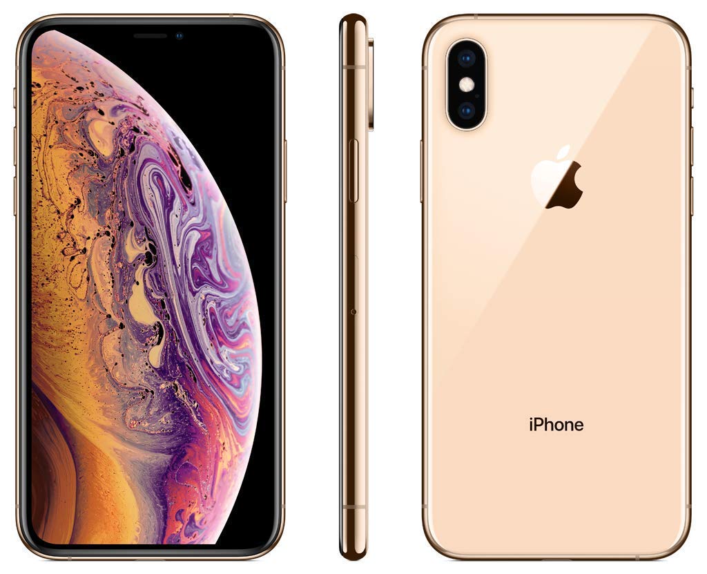 iPhone XS in gold