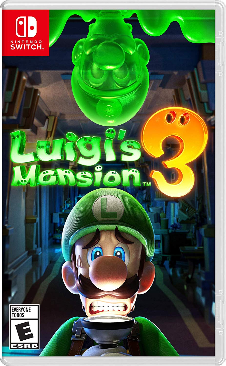 Luigi's Mansion 3 box art