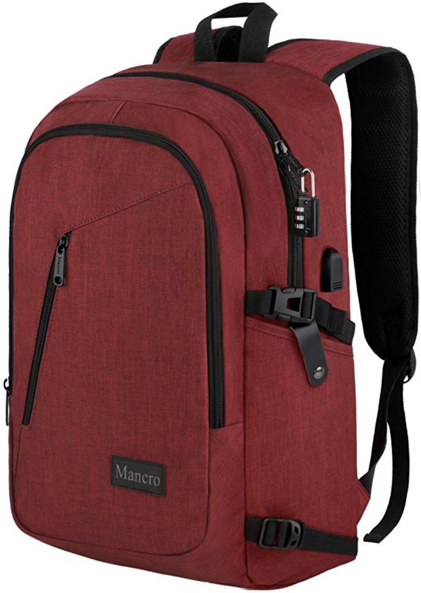 Mancro laptop backpack