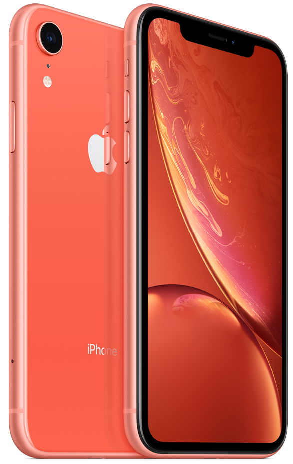 iPhone XR coral