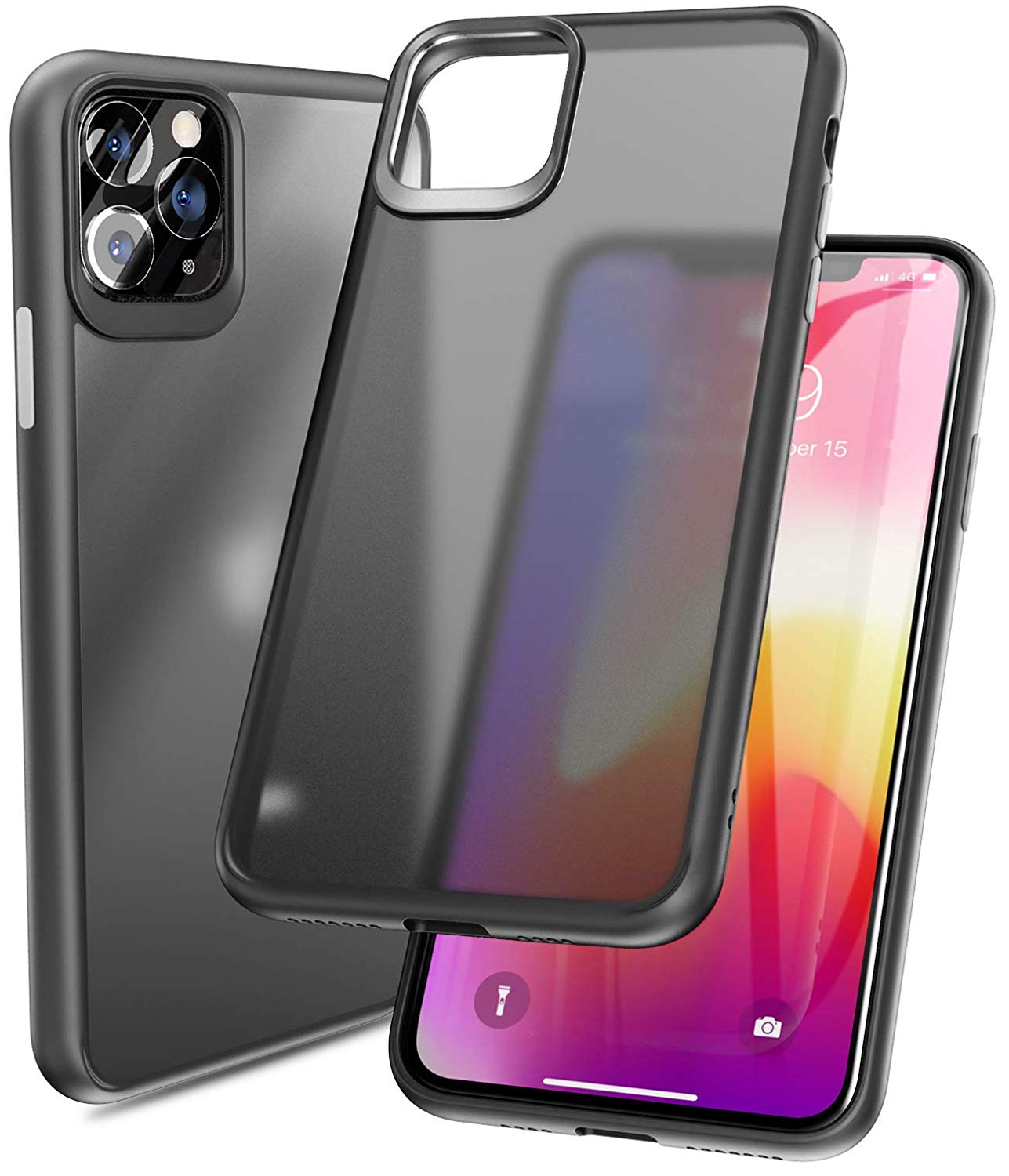 Buy online Anti-Shock Silicone Cover iPhone 11 Pro Transparent