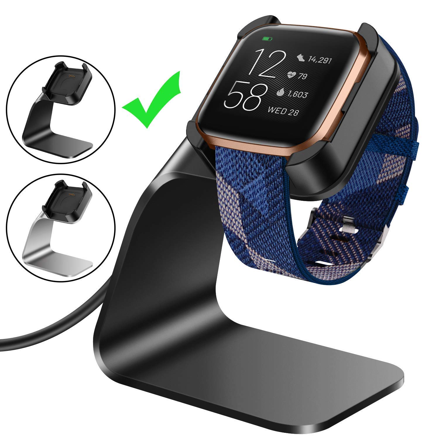 best buy fitbit versa 2 charger