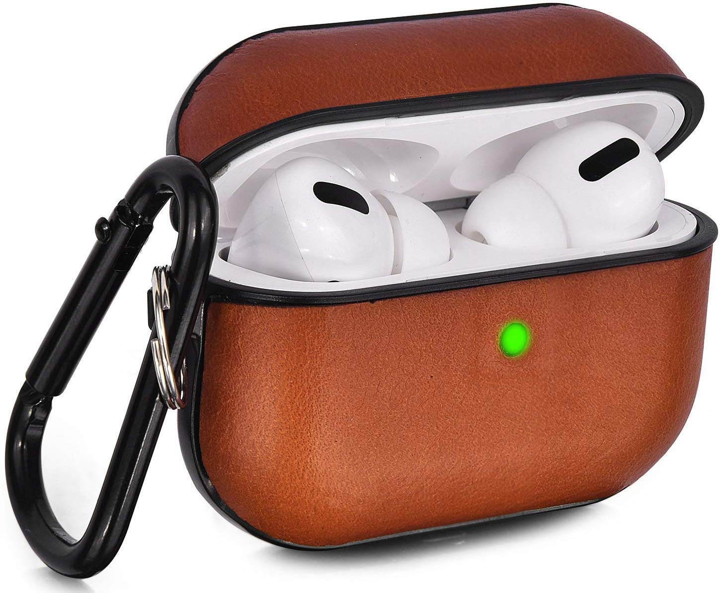 AirPod Belt Pouch Vegan Holster Cover Compatible with Apple AirPods Pro Handmade AirPods Pro Case