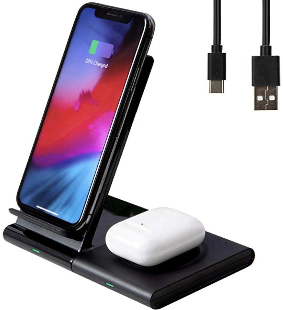 Chantle 2-in-1 Wireless Charging Station